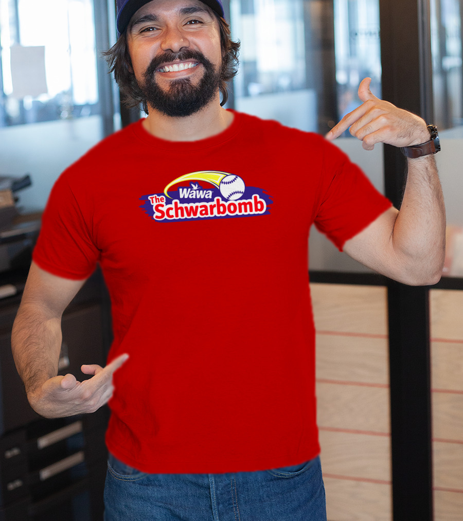 Wawa The Schwarbomb Baseball Iconic T-Shirt