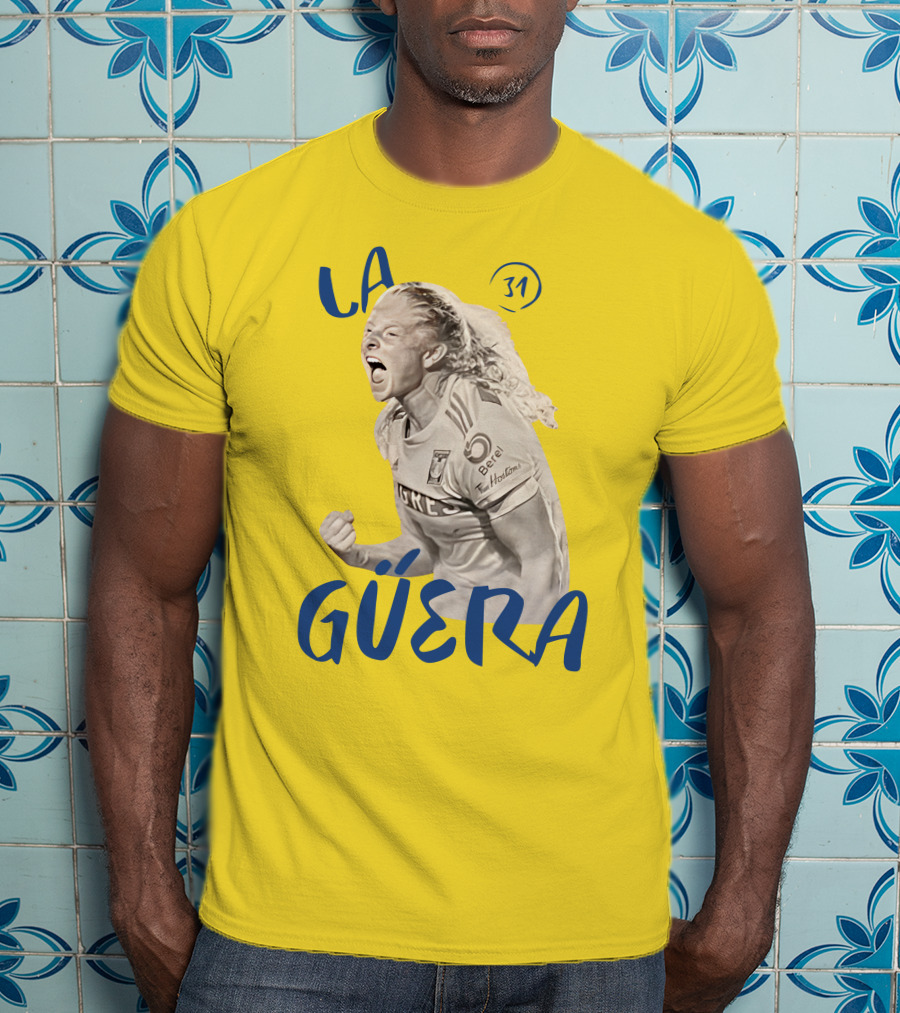 La Güera 31 Tigres Soccer T-Shirt