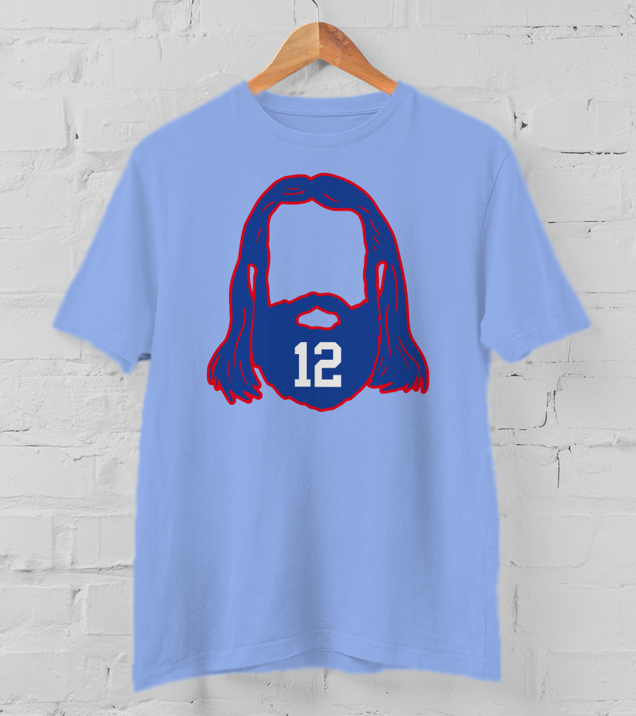 12 Blue Beard And Hair T-Shirt