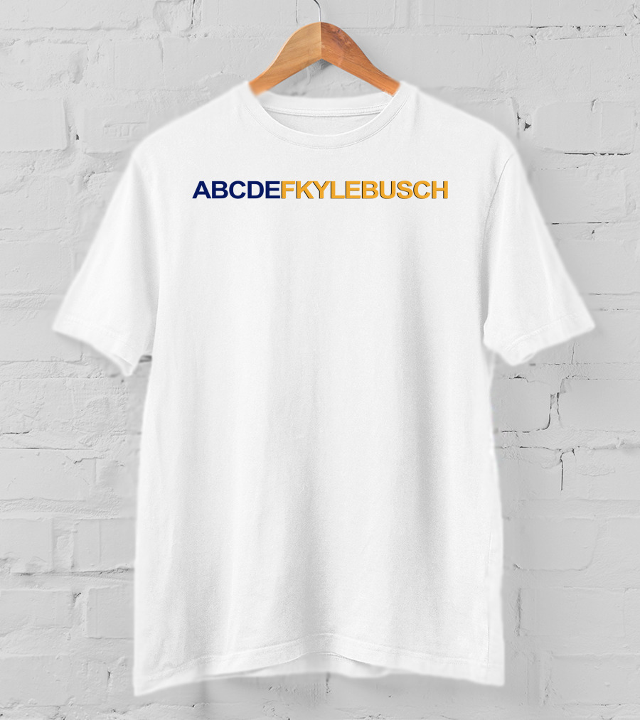 ABCDEF Kyle Busch T-Shirt