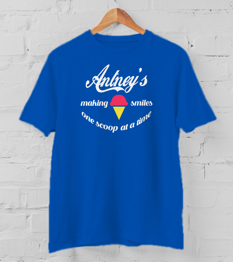 Antney's Ice Cream Making Smiles One Scoop At A Time T-Shirt