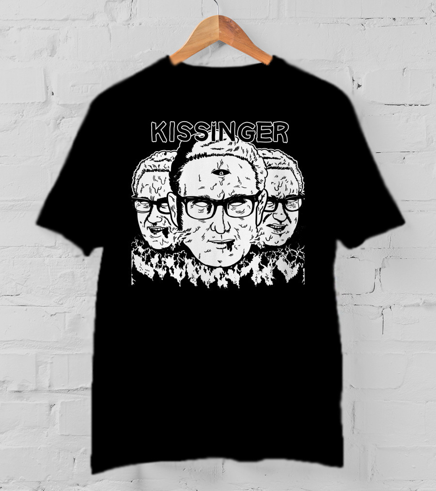 Kissinger With The Dollop Three-Headed T-Shirt