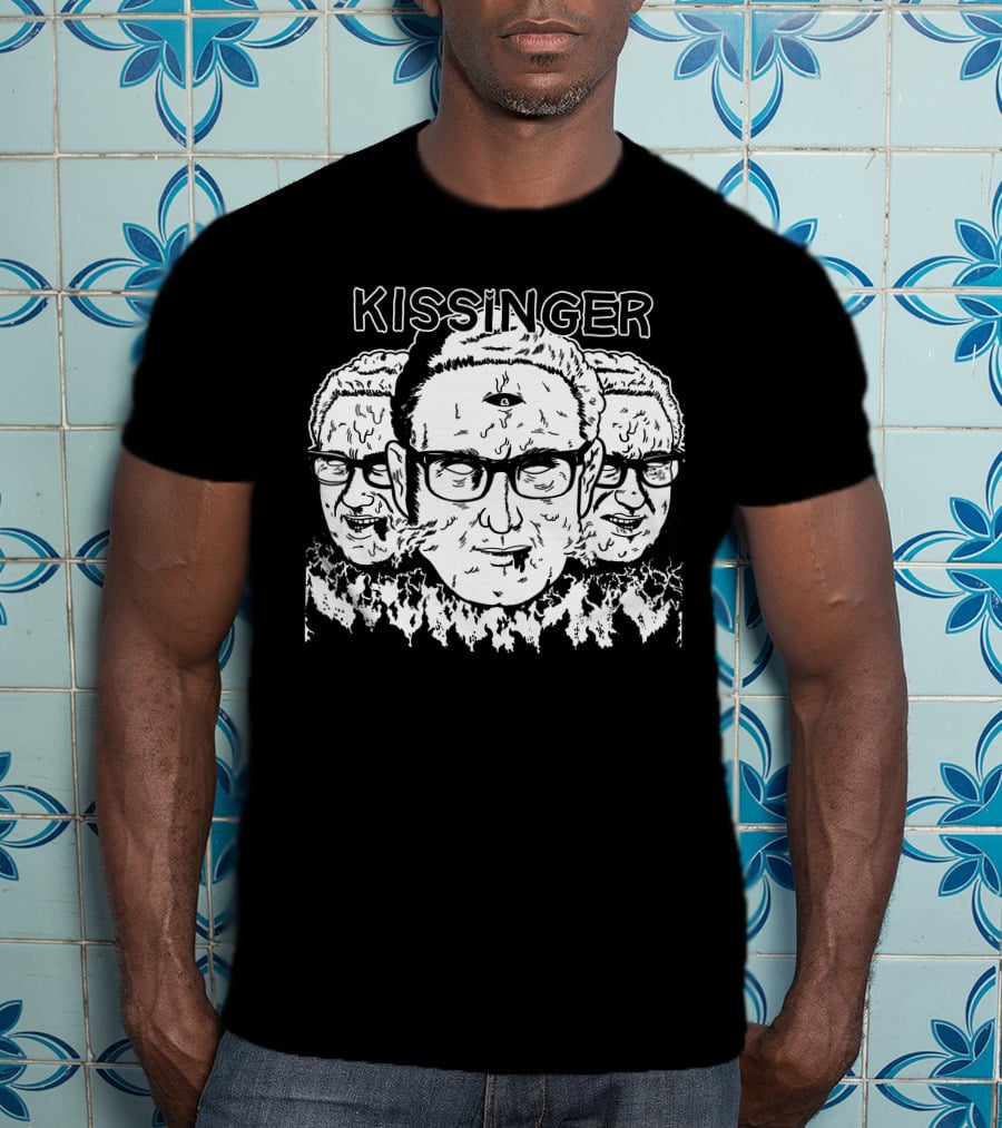 Kissinger With The Dollop Three-Headed T-Shirt