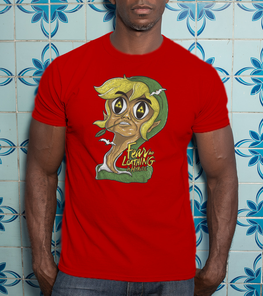 Fear And Loathing In Hyrule Psychedelic Adventure Tribute To Iconic Gaming Legend T-Shirt
