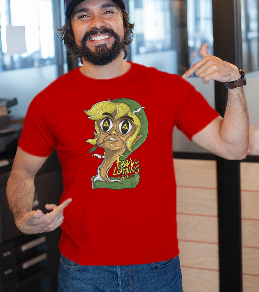 Fear And Loathing In Hyrule Psychedelic Adventure Tribute To Iconic Gaming Legend T-Shirt
