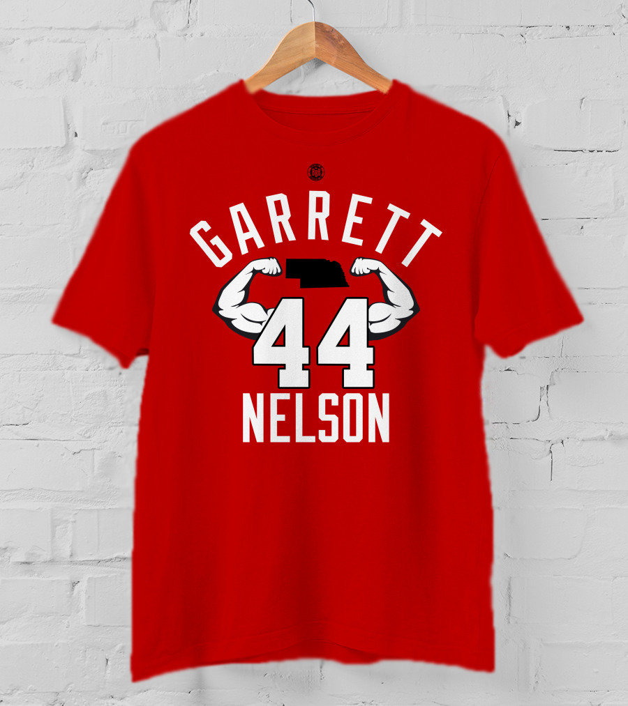 Garrett Nelson 44 Nebraska Strong T-Shirt