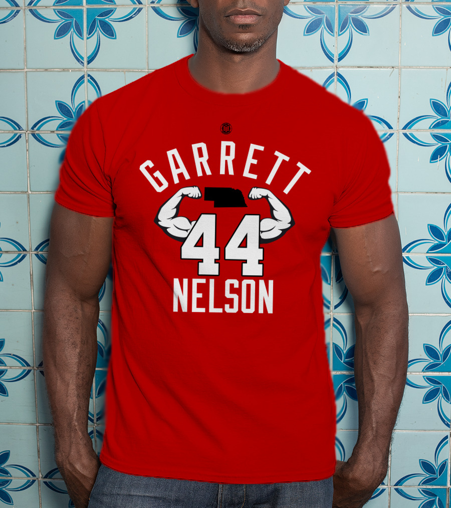 Garrett Nelson 44 Nebraska Strong T-Shirt