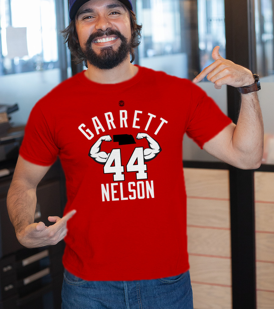 Garrett Nelson 44 Nebraska Strong T-Shirt