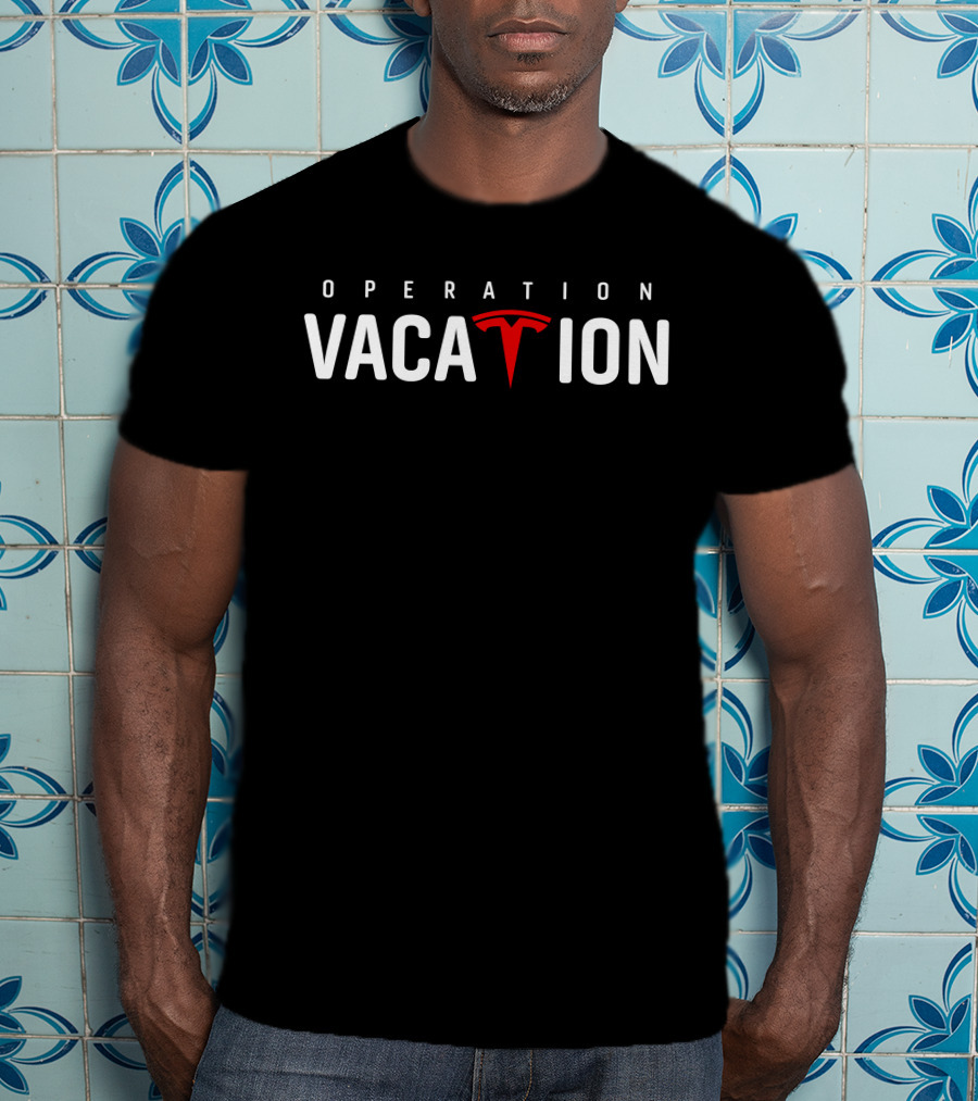 Operation Vacation Tesla T-Shirt