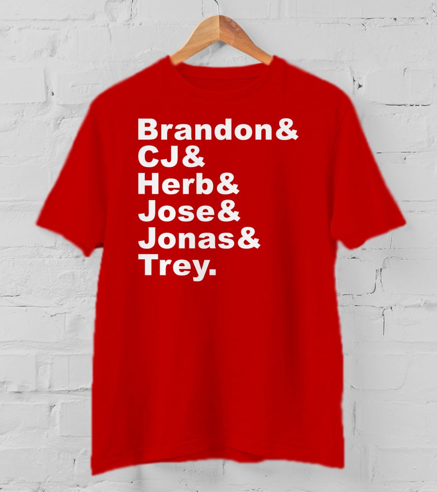 Brandon CJ Herb Jose Jonas Trey New Orleans Pelicans Fan T-Shirt