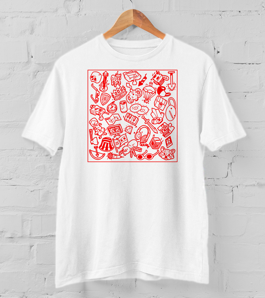 Tommyinnit Iconic Symbols Stylistic Merch T-Shirt