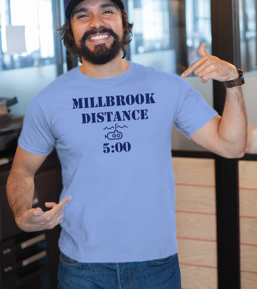 MILLBROOK DISTANCE 5:00 Submarine T-Shirt