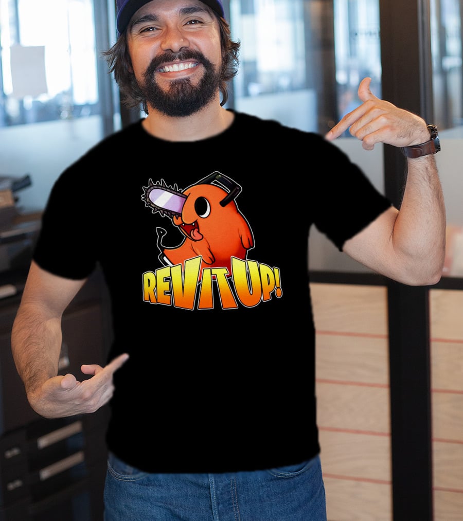 Rev It Up Chainsaw Creature T-Shirt
