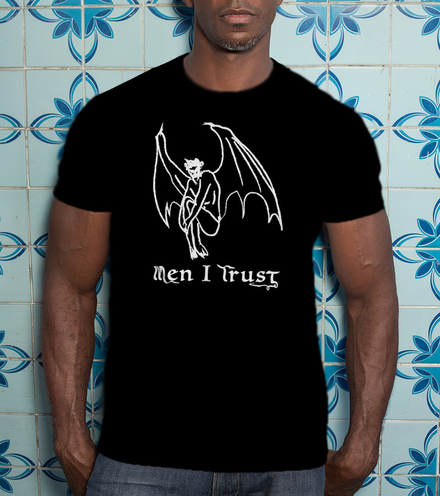 Men I Trust White Demon Wings T-Shirt