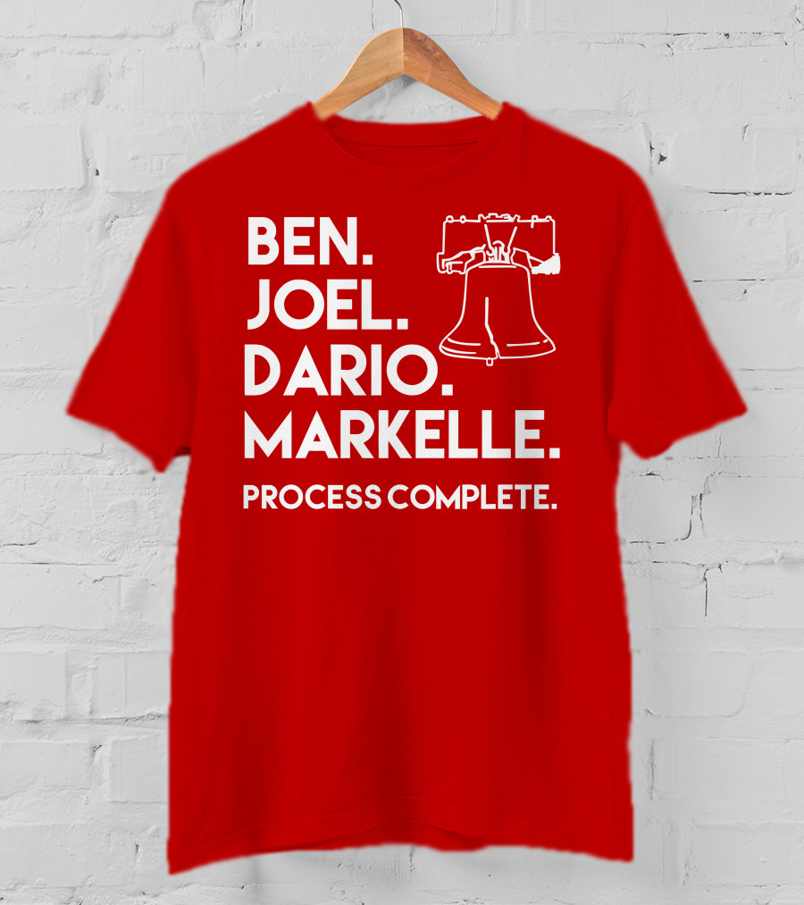 Ben Joel Dario Markelle Process Complete With Liberty Bell T-Shirt