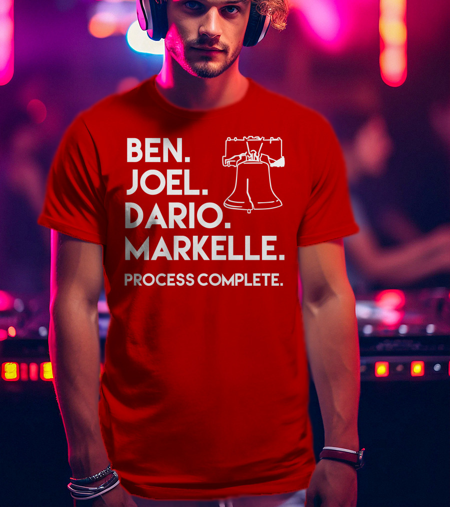 Ben Joel Dario Markelle Process Complete With Liberty Bell T-Shirt