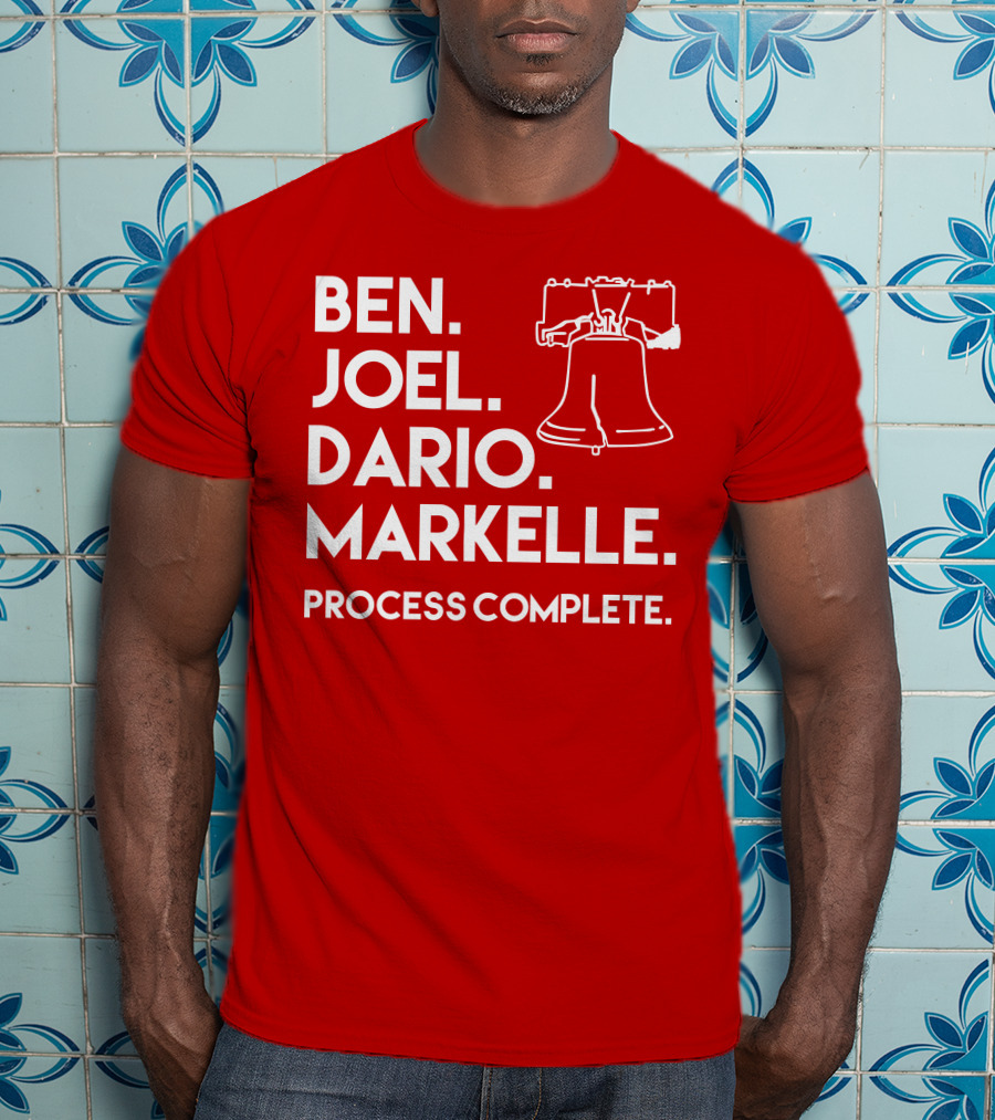 Ben Joel Dario Markelle Process Complete With Liberty Bell T-Shirt
