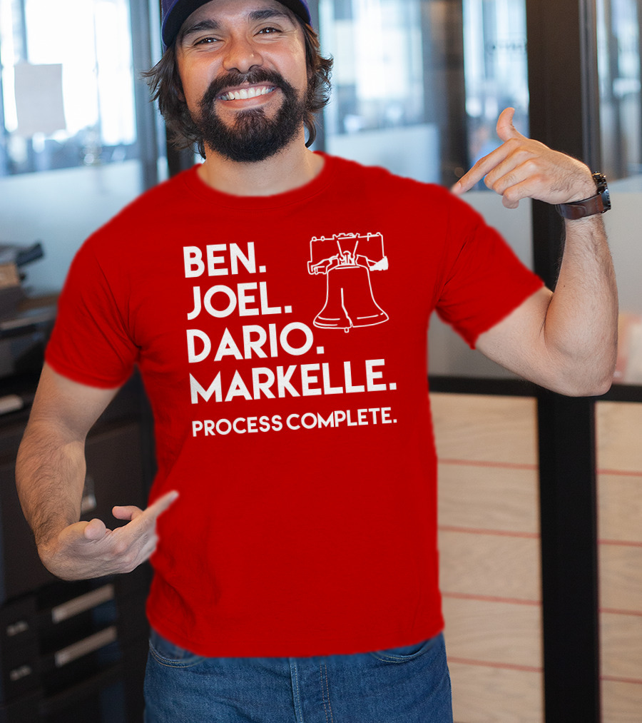 Ben Joel Dario Markelle Process Complete With Liberty Bell T-Shirt