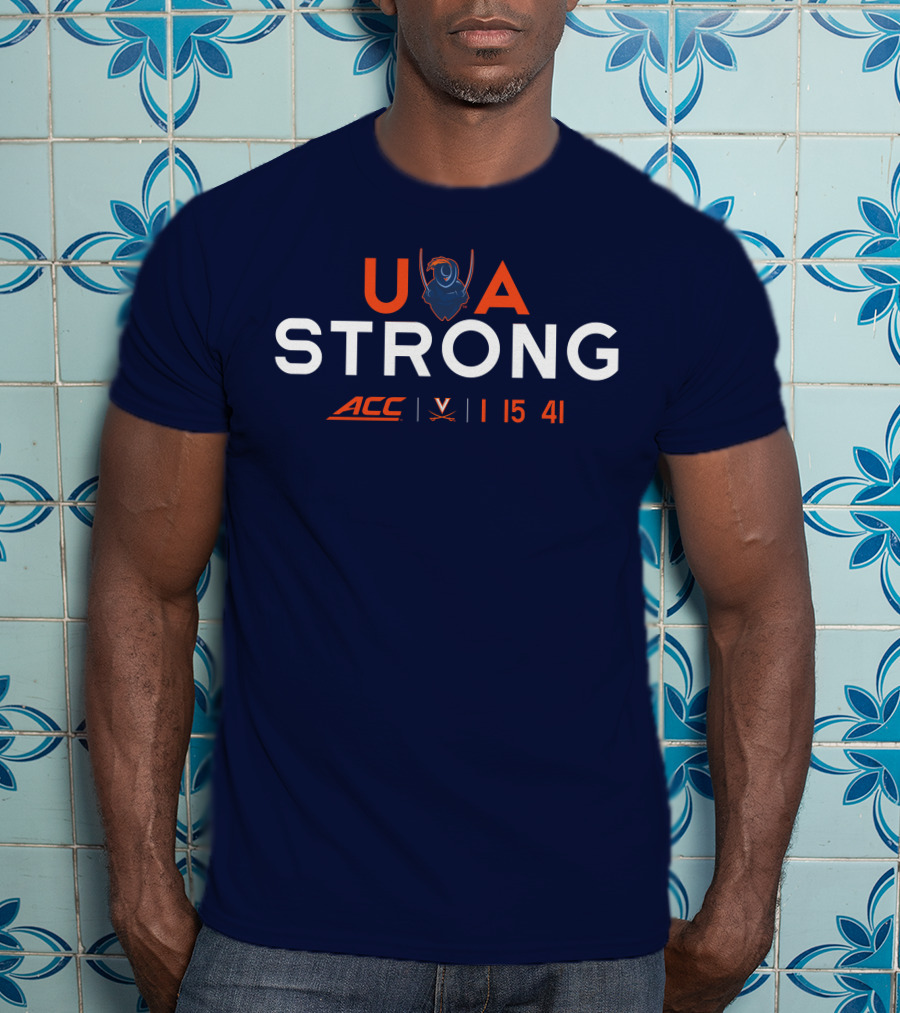 UVA Strong ACC Cavaliers 1 15 41 T-Shirt