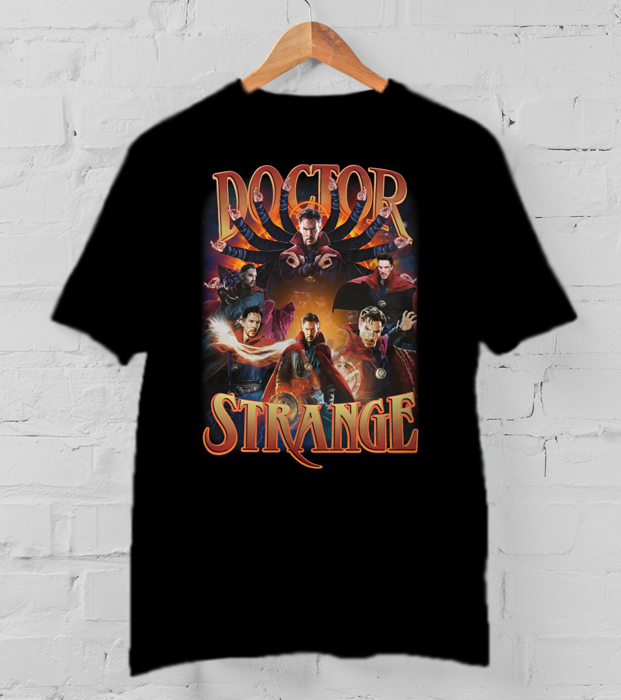 Doctor Strange Multiverse Collage T-Shirt