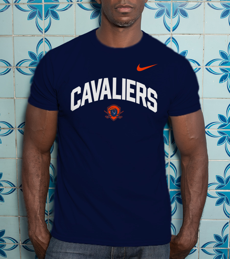 Cavaliers UVA Logo Robert Saleh T-Shirt