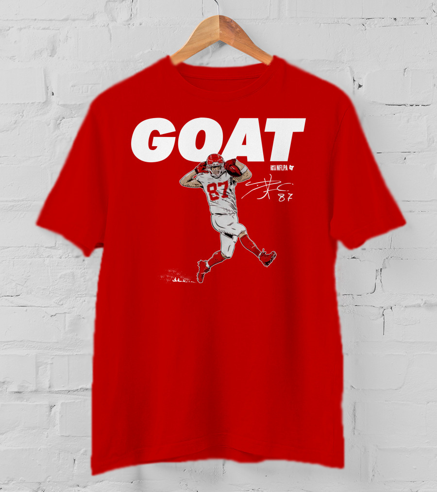 GOAT NFLPA 87 T-Shirt