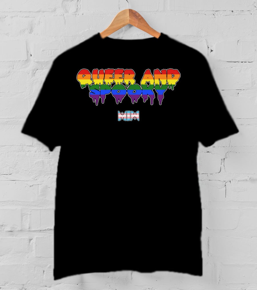 Queer And Spooky Rainbow MIN T-Shirt