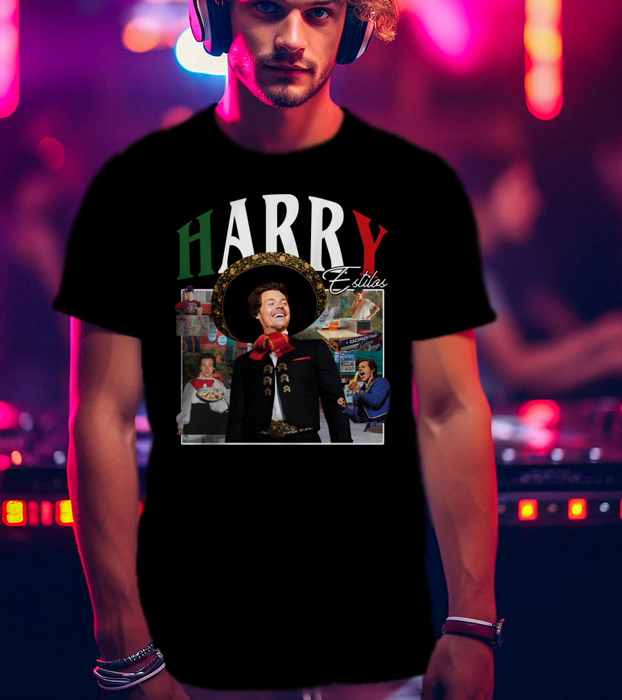 Regal Linea Continua Harry Estilos Mariachi And Street Food Imagery Anthonypham T-Shirt