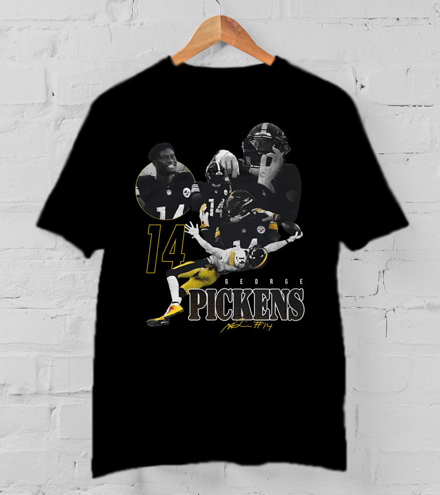 George Pickens 14 Steelers Highlights Montage T-Shirt