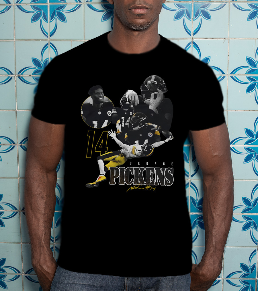 George Pickens 14 Steelers Highlights Montage T-Shirt