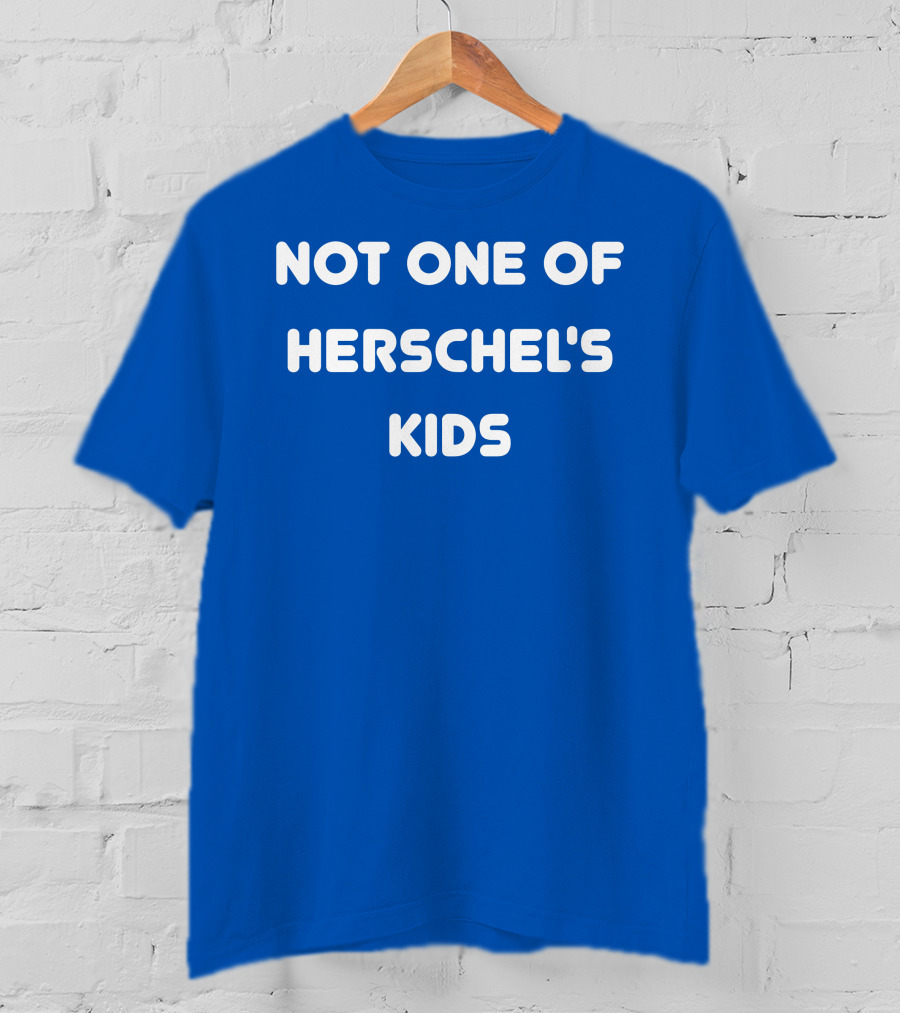 Not One Of Herschel's Kids Blue T-Shirt
