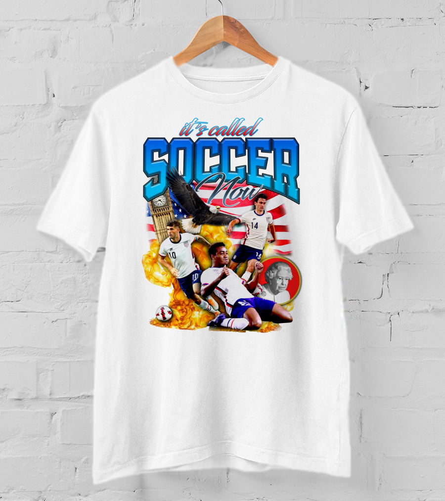 It’s Called Soccer Now USA England Rivalry Iconic T-Shirt