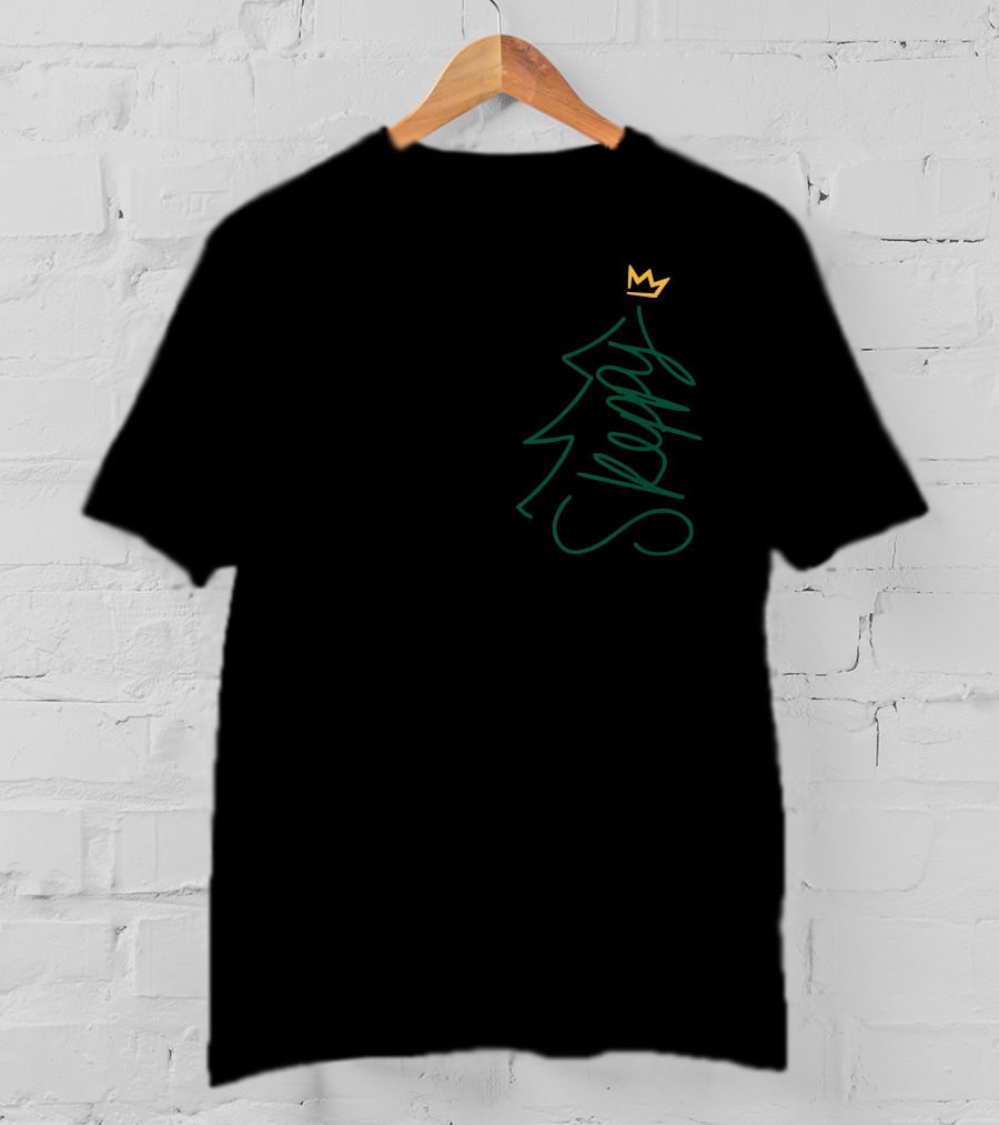 Skeppy Christmas Tree Crown Holiday T-Shirt
