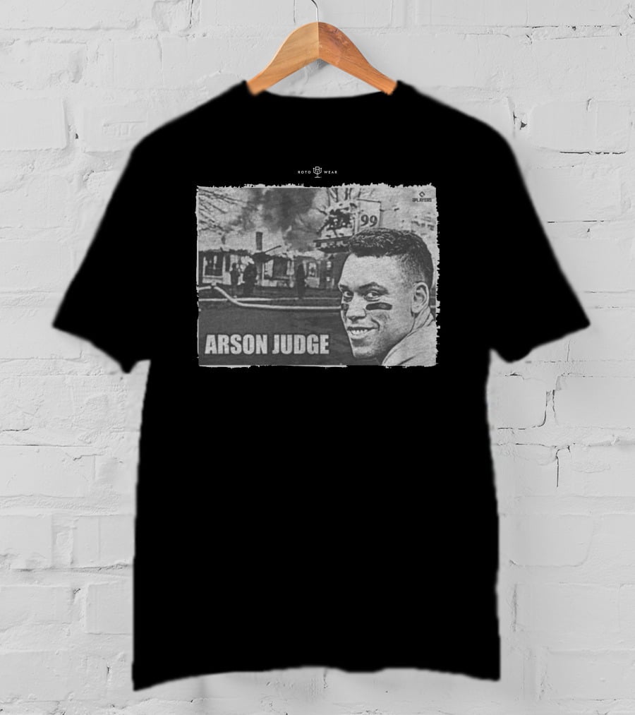 Rotowear Arson Judge Fire Smoke Baseball 99 T-Shirt