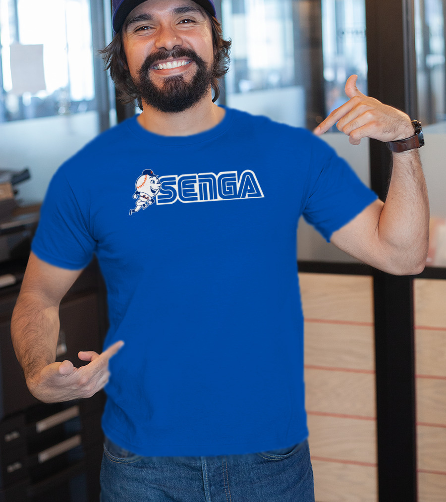 Mets Senga Mr. Met T-Shirt