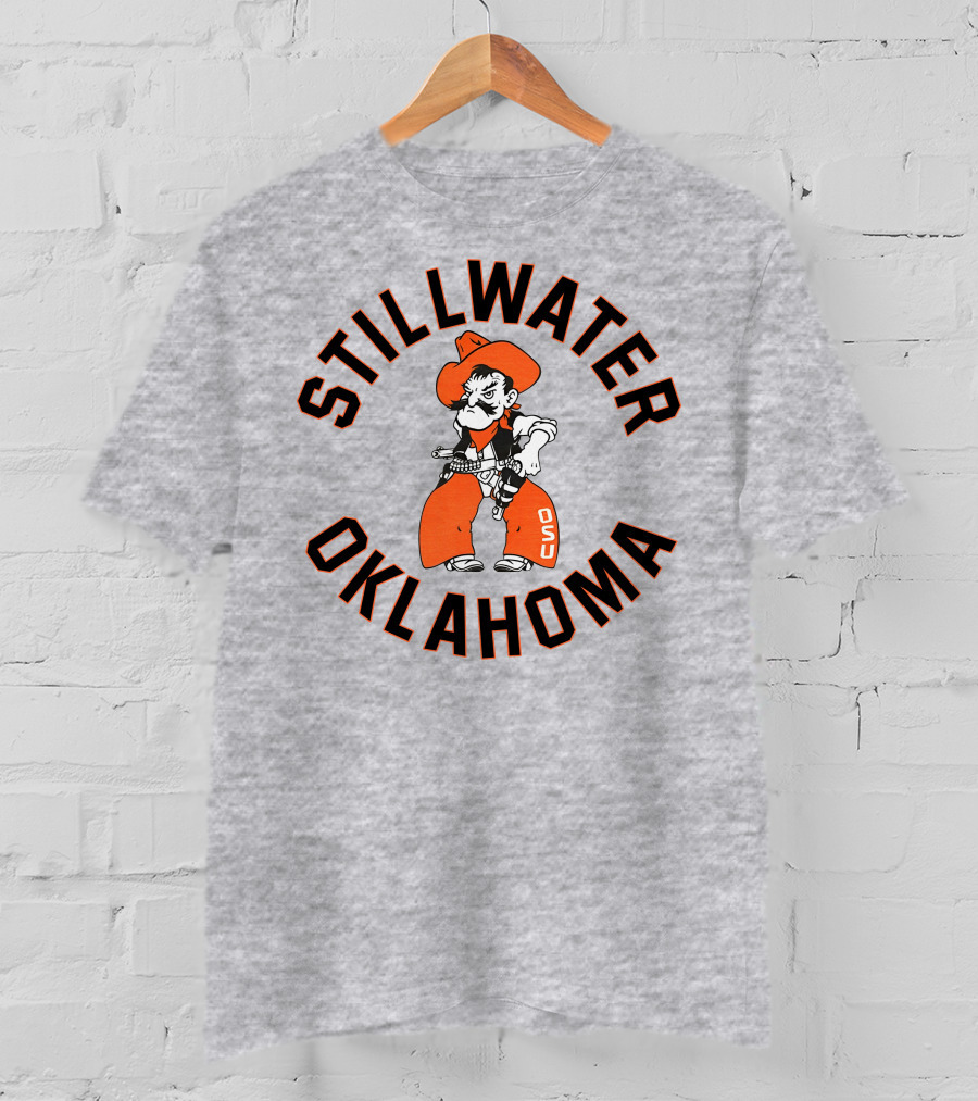 Charlie Hustle Merch Stillwater Oklahoma OSU Cowboy T-Shirt