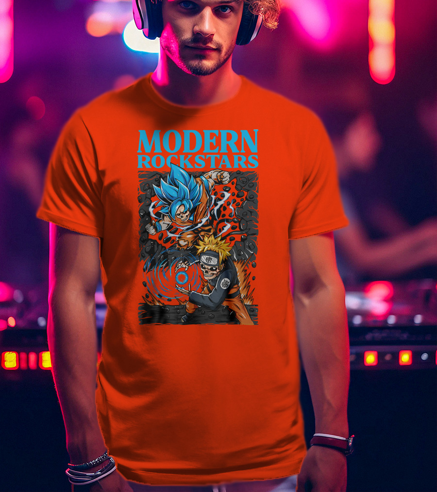 MODERN ROCKSTARS Anime Rockstars T-Shirt
