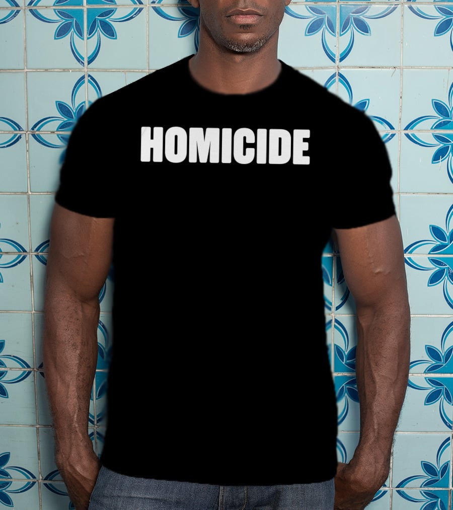 Homicide Heart Attack Man T-Shirt