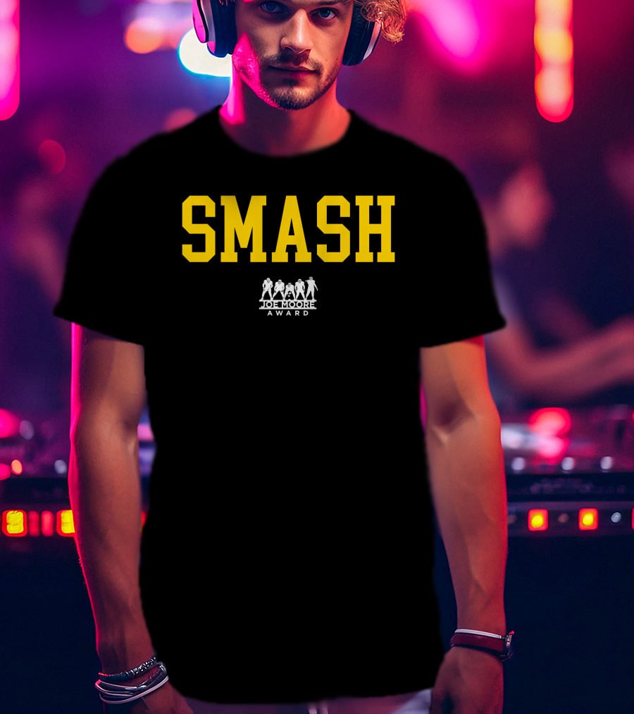 SMASH Joe Moore Award Football Team Recognition T-Shirt
