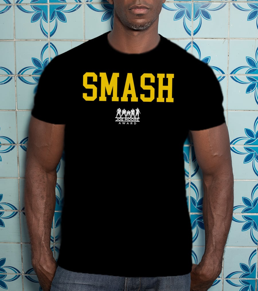 SMASH Joe Moore Award Football Team Recognition T-Shirt