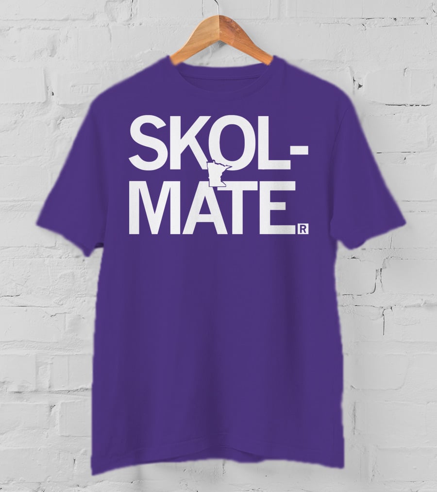 SKOL MATE Minnesota Vikings Fan T-Shirt