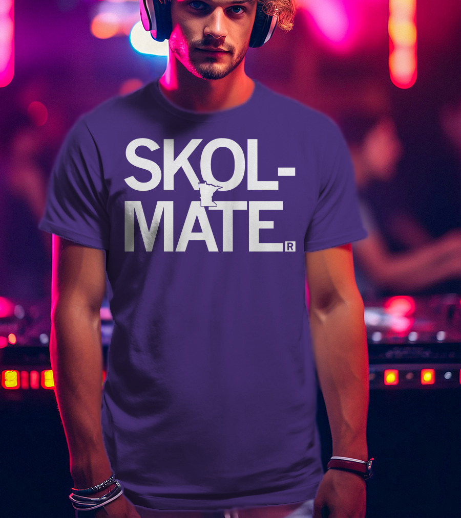 SKOL MATE Minnesota Vikings Fan T-Shirt