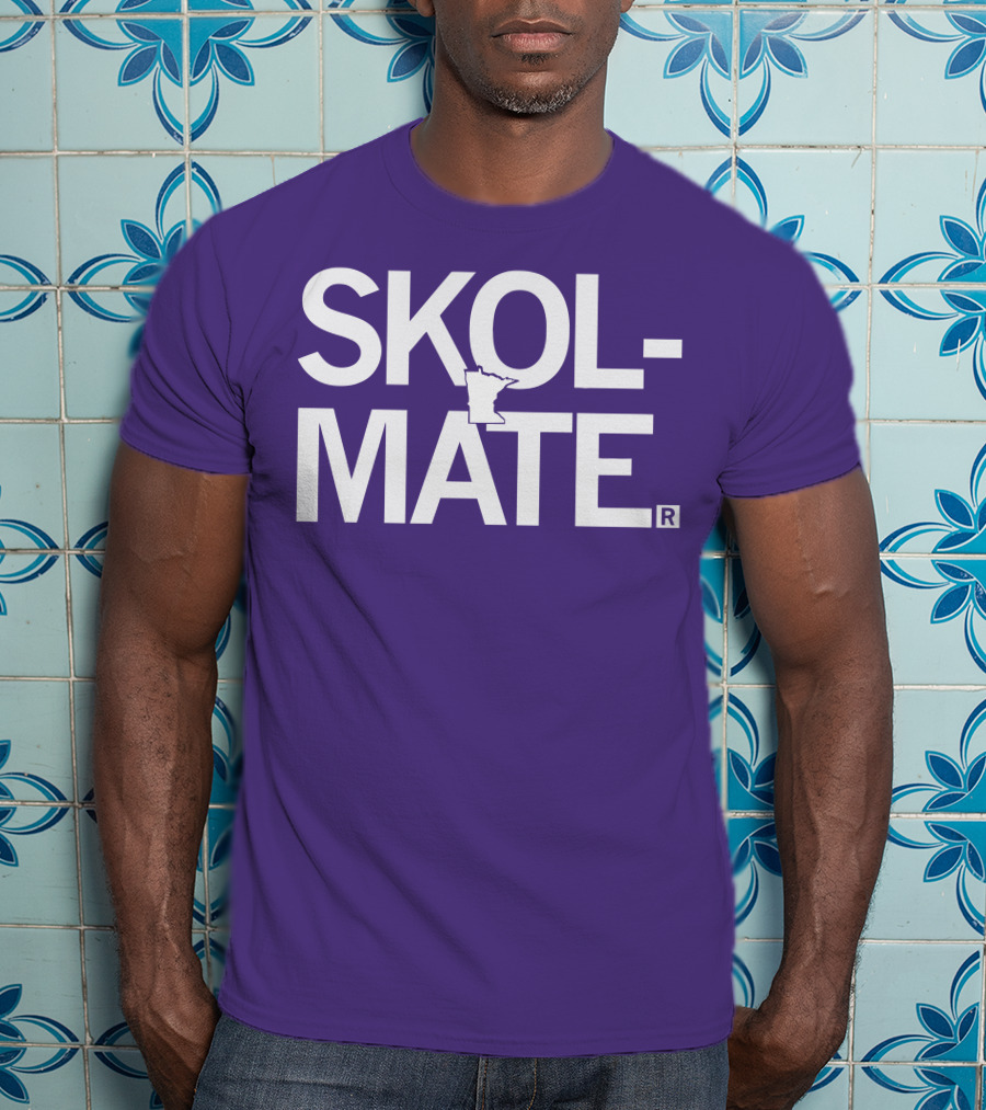 SKOL MATE Minnesota Vikings Fan T-Shirt