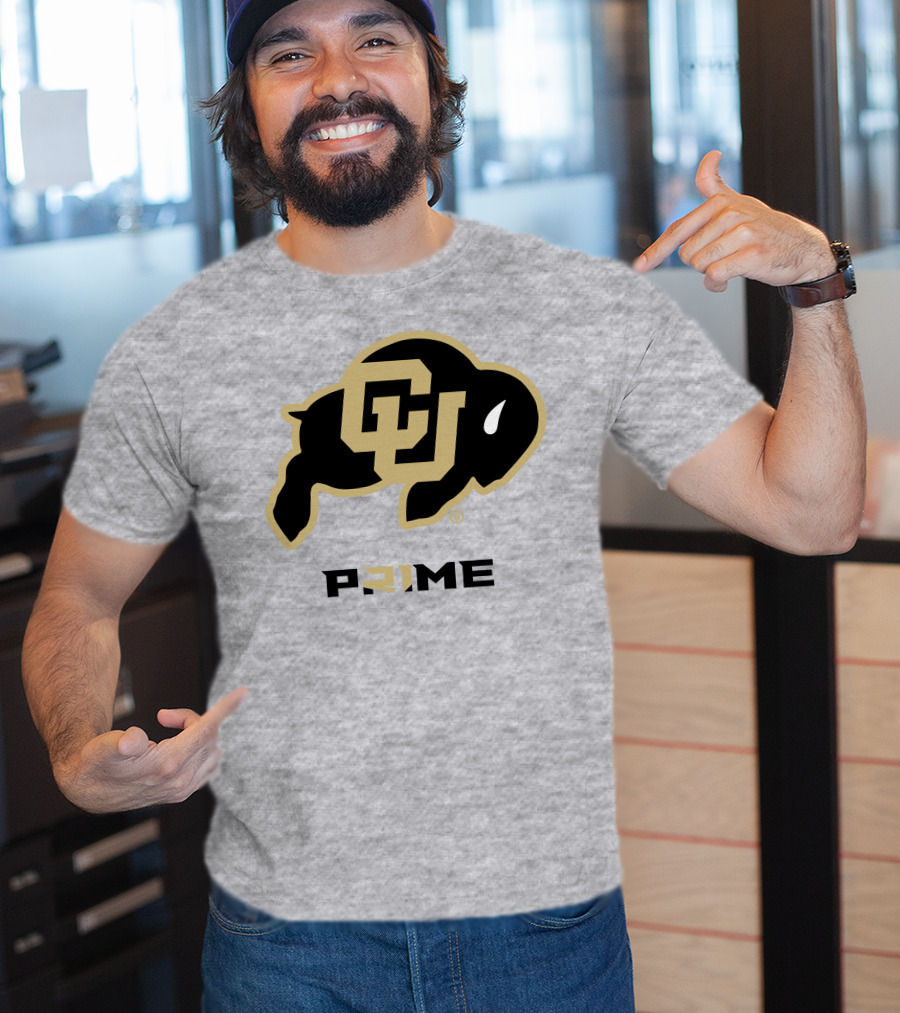 47 Brand Mvp Super Rival Ralphie CU Buffs Prime Coach Prime T-Shirt