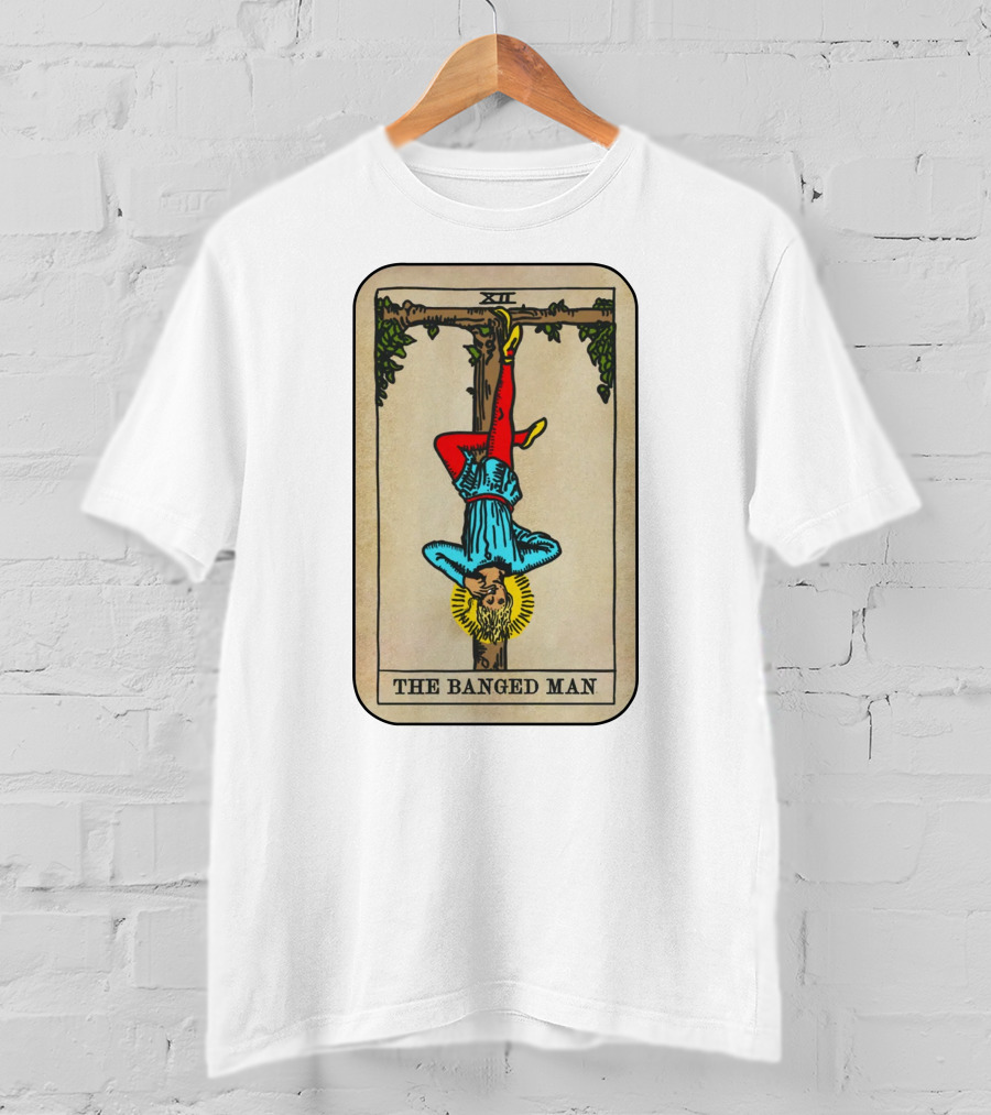 The Banged Man Tarot XII Hanged Style Concept T-Shirt