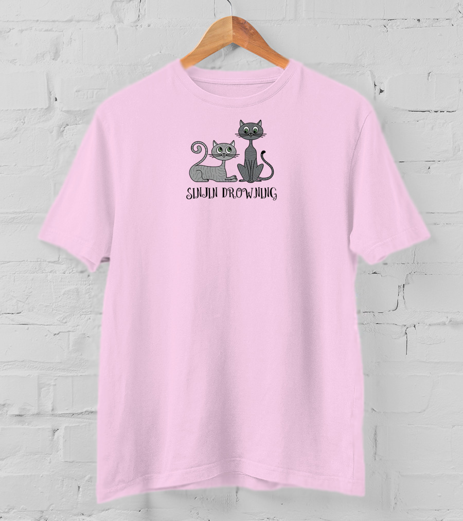 Sinjin Drowning Cats Beck And Jade T-Shirt
