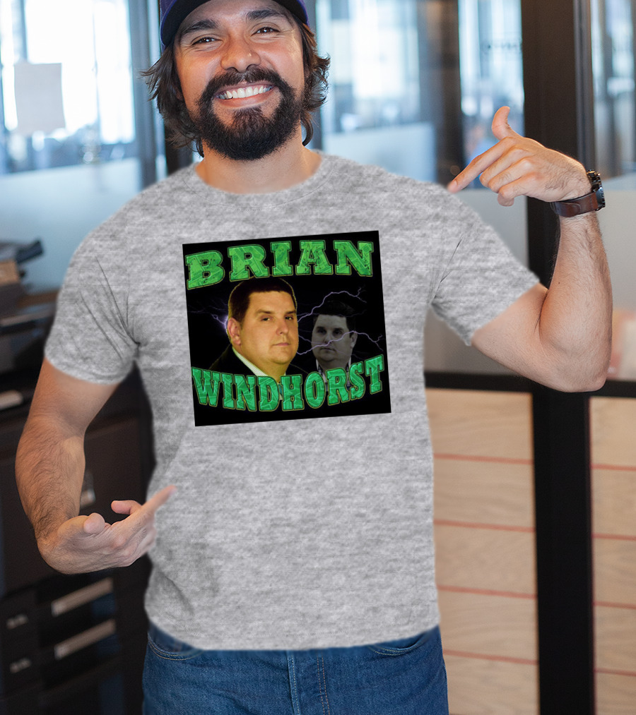 Debrajoruppp Brian Windhorst Lightning Faces T-Shirt