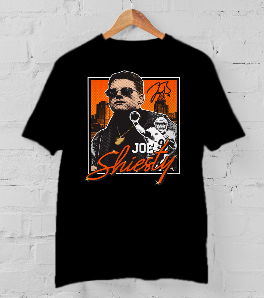 Joe Shiesty 9 Signature Urban Skyline Football T-Shirt
