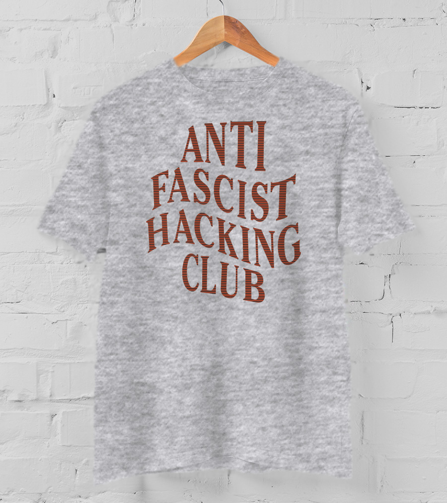 Anti Fascist Hacking Club T-Shirt