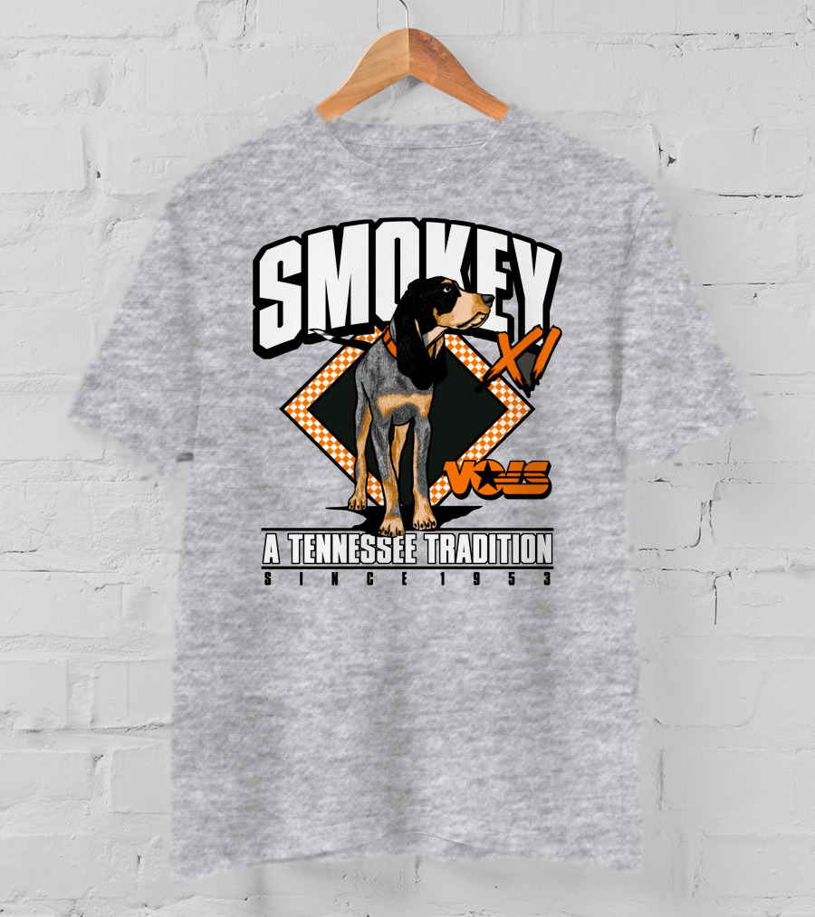 Smokey XI Vols A Tennessee Tradition Since 1953 T-Shirt